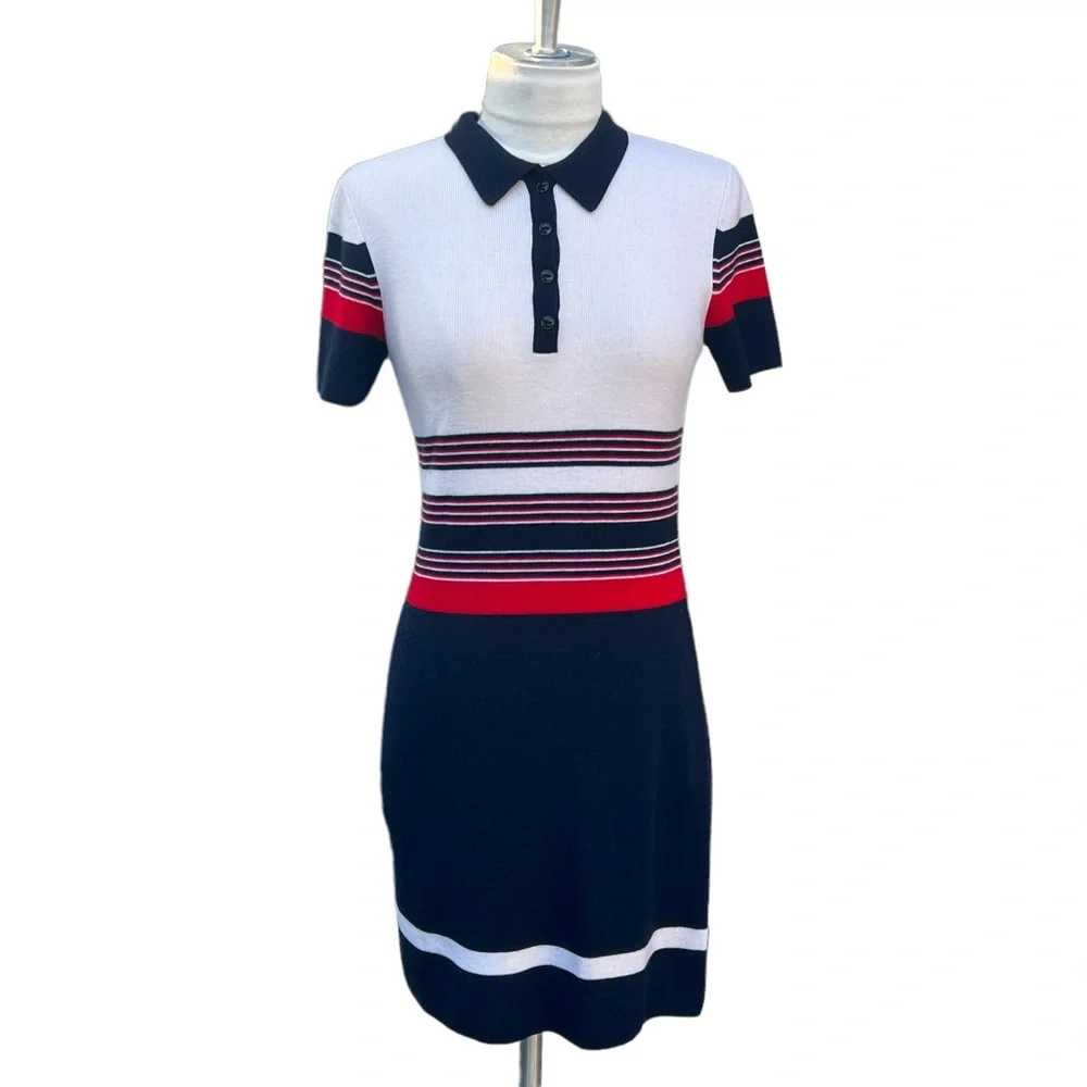 RAG & BONE Merino Wool Mini Dress Size Small Excellent Pre-Owned Condition - Picture 3 of 9